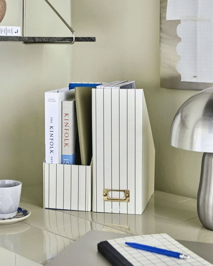 House Doctor Hold Magasinholder 2 stk. 31x12,5 cm, Sand