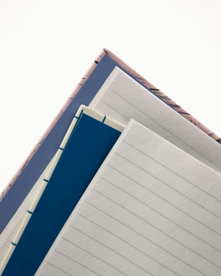 House Doctor Note Notesbog 2 stk. 15x21 cm, Lyser�d/Sand