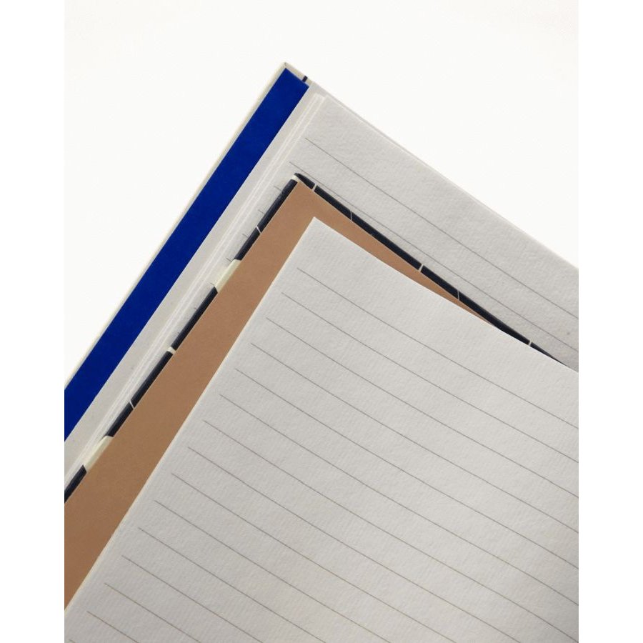 House Doctor Note Notesbog 2 stk. 15x21 cm, M�rkebl�/Sand