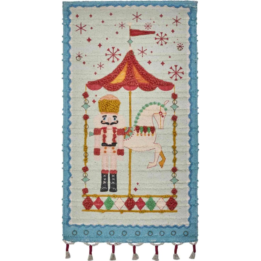 House Doctor Horse Julekalender 50x90 cm, Gr�n