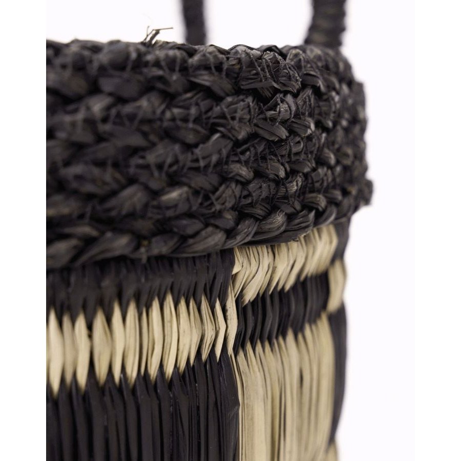 House Doctor Kurv 3 stk, Sort/S�gr�s