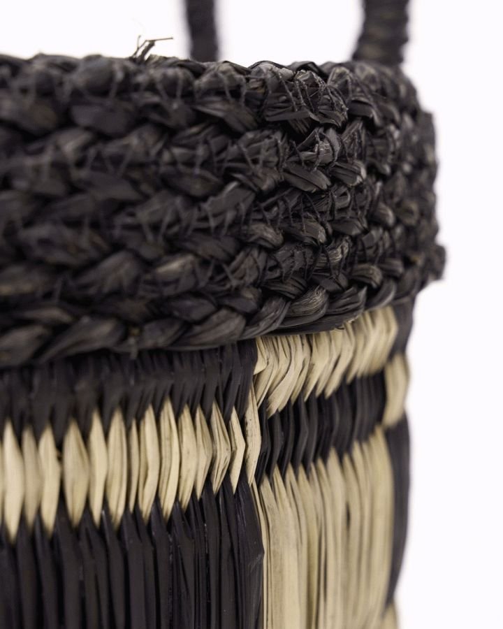 House Doctor Kurv 3 stk, Sort/S�gr�s