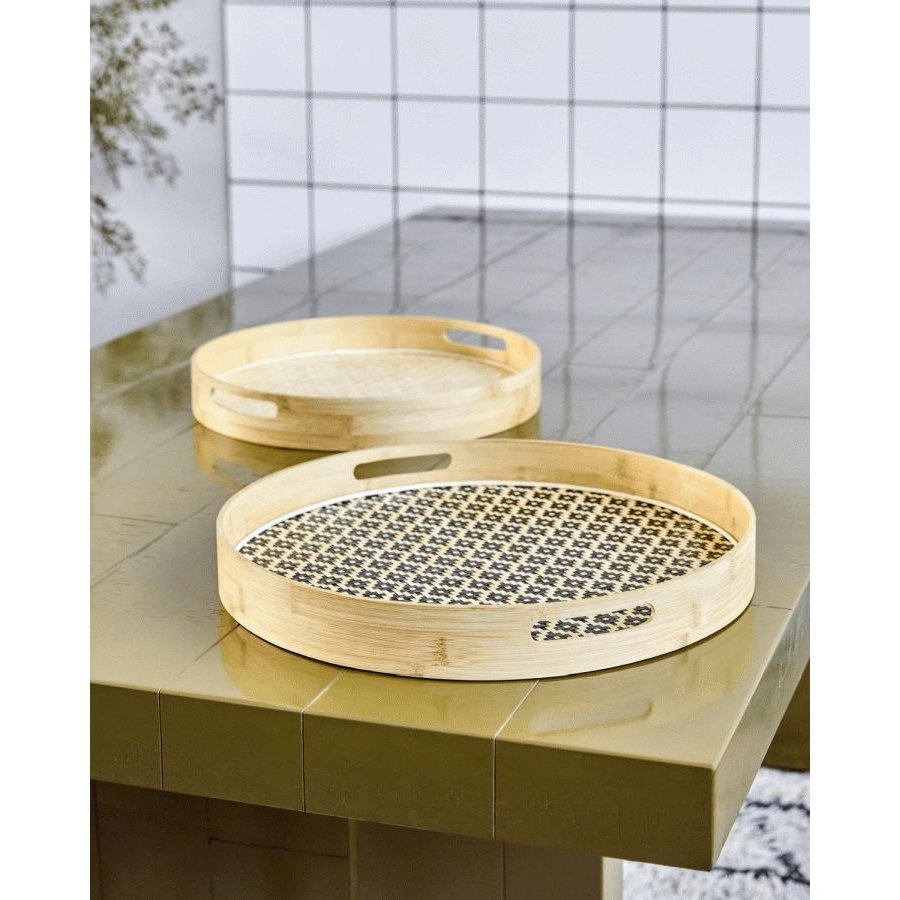 House Doctor Bakke 2 stk, Sort/Natur