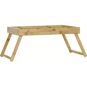 House Doctor Tray Bakkebord 50 cm, Sort/Natur