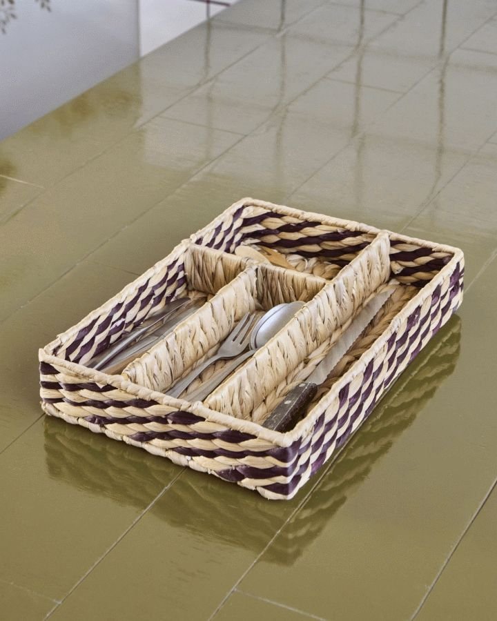 House Doctor Orgi Organisator 25x35 cm, Vandhyacint