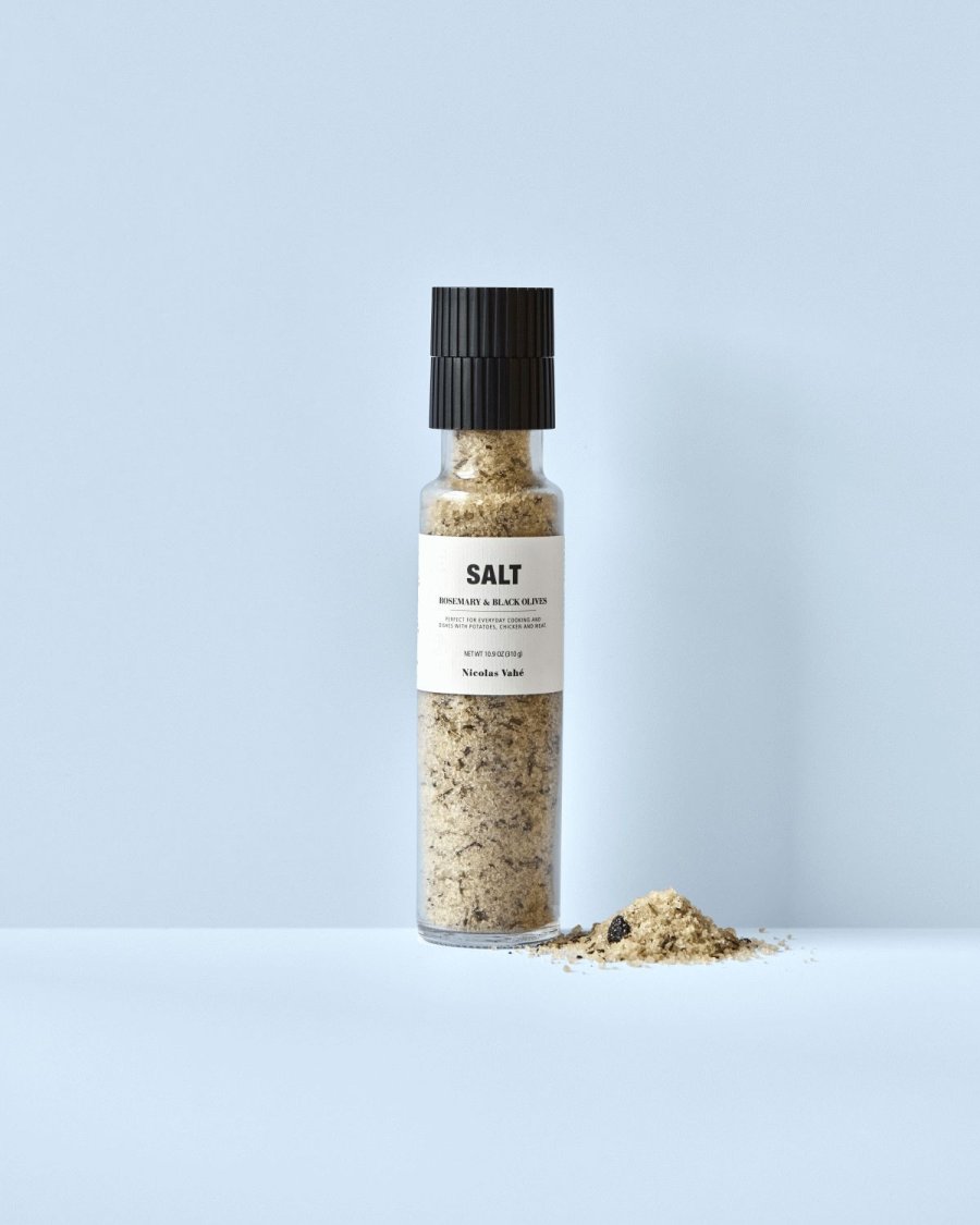 Nicolas Vah&eacute; Salt 310 g, Rosemary & Black Olives