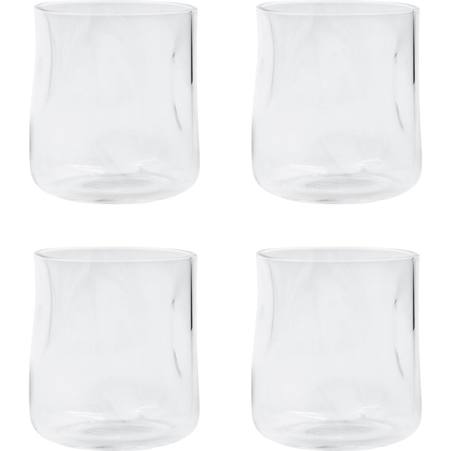 House Doctor Sand Drikkeglas 4 stk. 30 cl, Klar