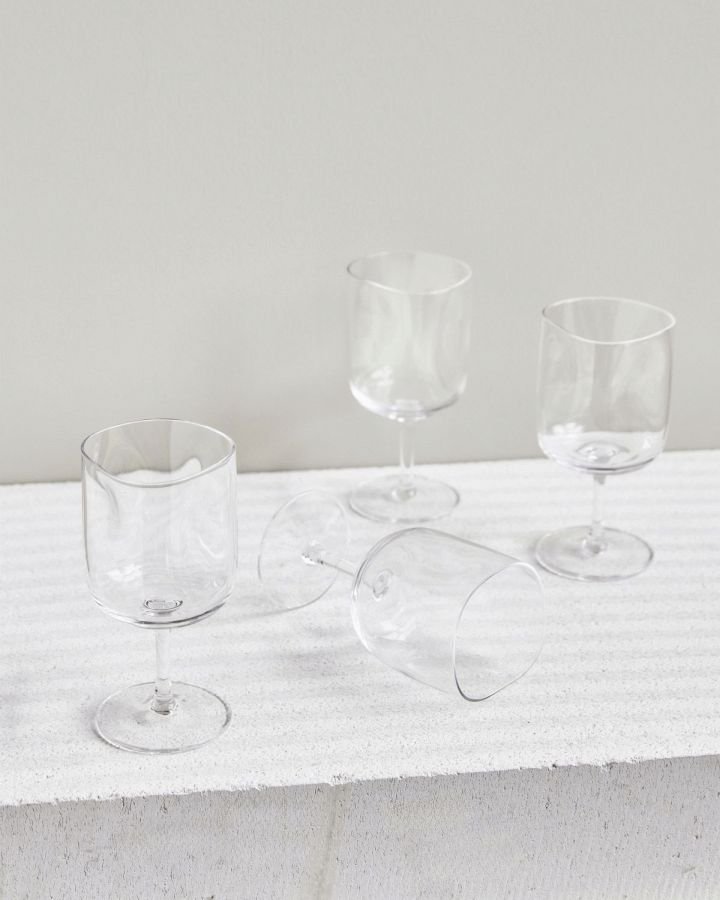 House Doctor Sand Vinglas 4 stk. 30 cl, Klar