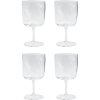 House Doctor Sand Vinglas 4 stk. 30 cl, Klar