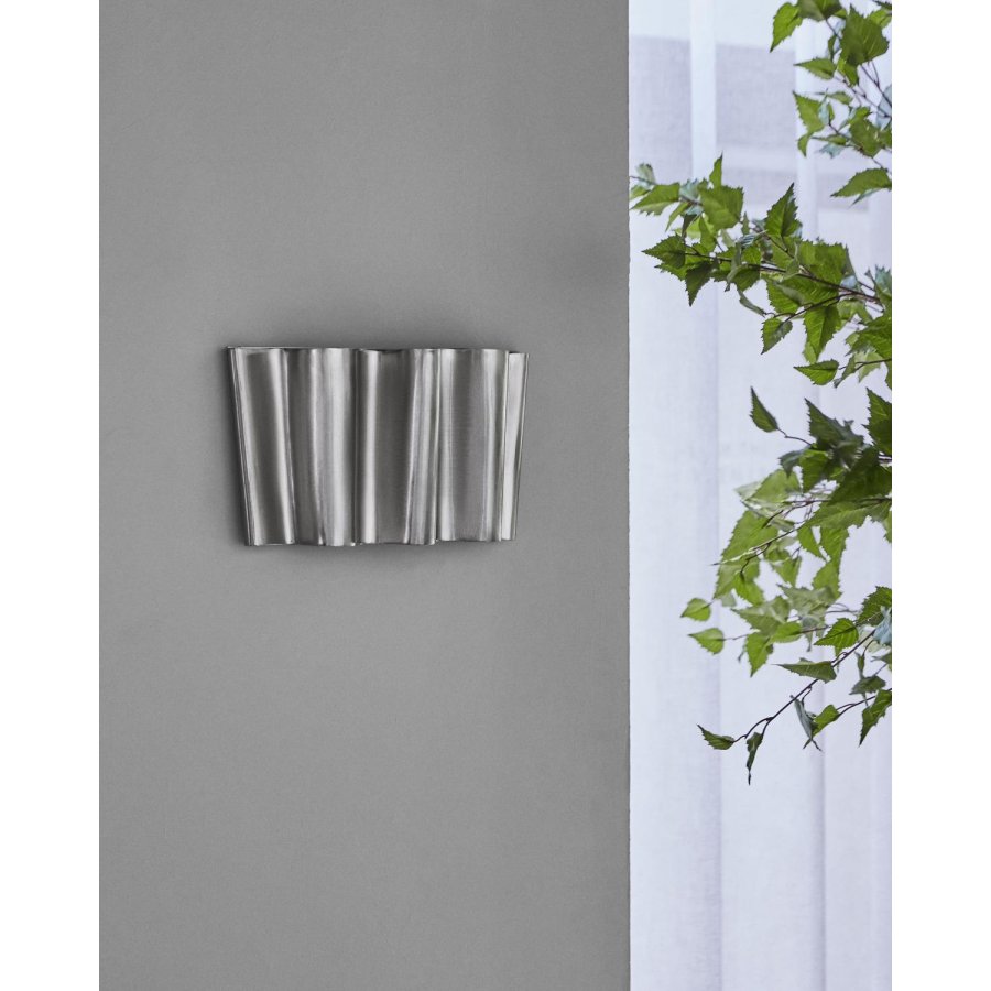 House Doctor Flola V�glampe 36 cm, B�rstet S�lvfinish