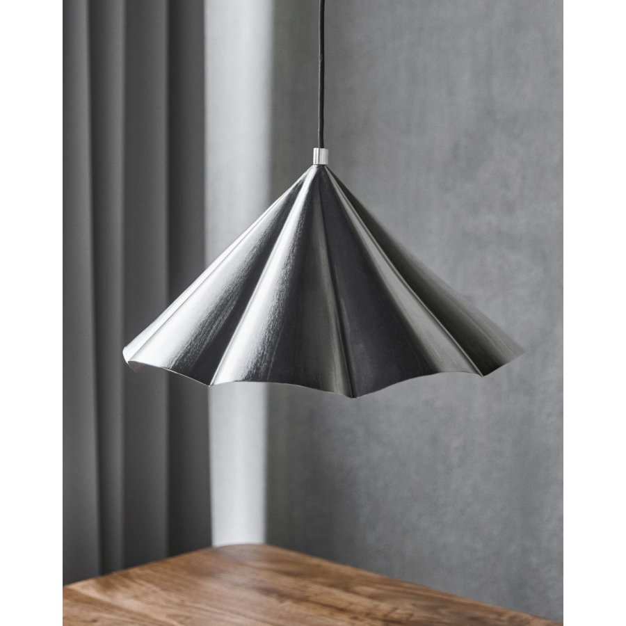 House Doctor Flola Pendel �50 cm, B�rstet S�lvfinish