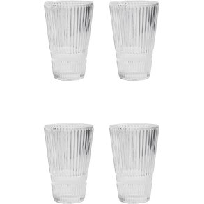 House Doctor Slots Bierglas 4er Set 28,5 cl, Klar