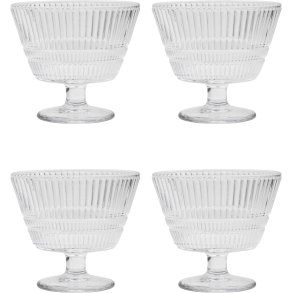 House Doctor Slots Dessertsk�l 4 stk. �10 cm, Klar