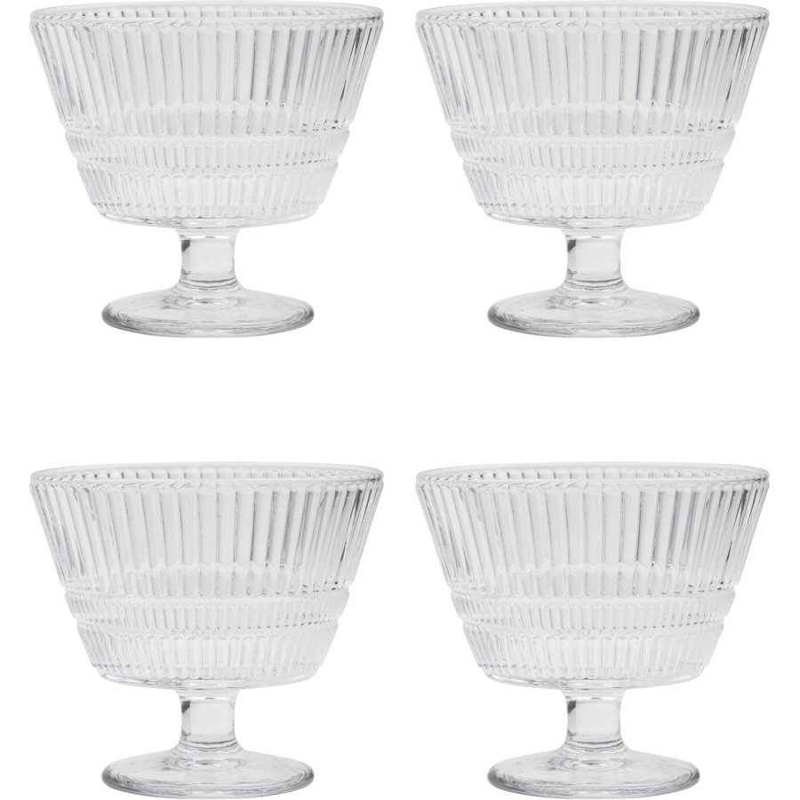 House Doctor Slots Dessertsk�l 4 stk. �10 cm, Klar