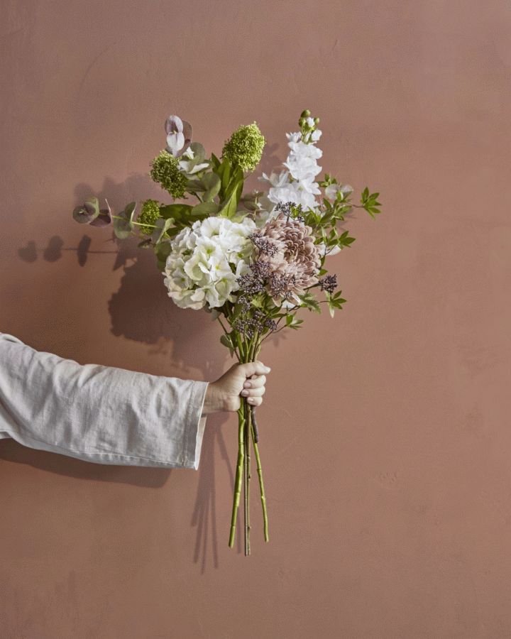 House Doctor Wild Cream Buket 38 cm