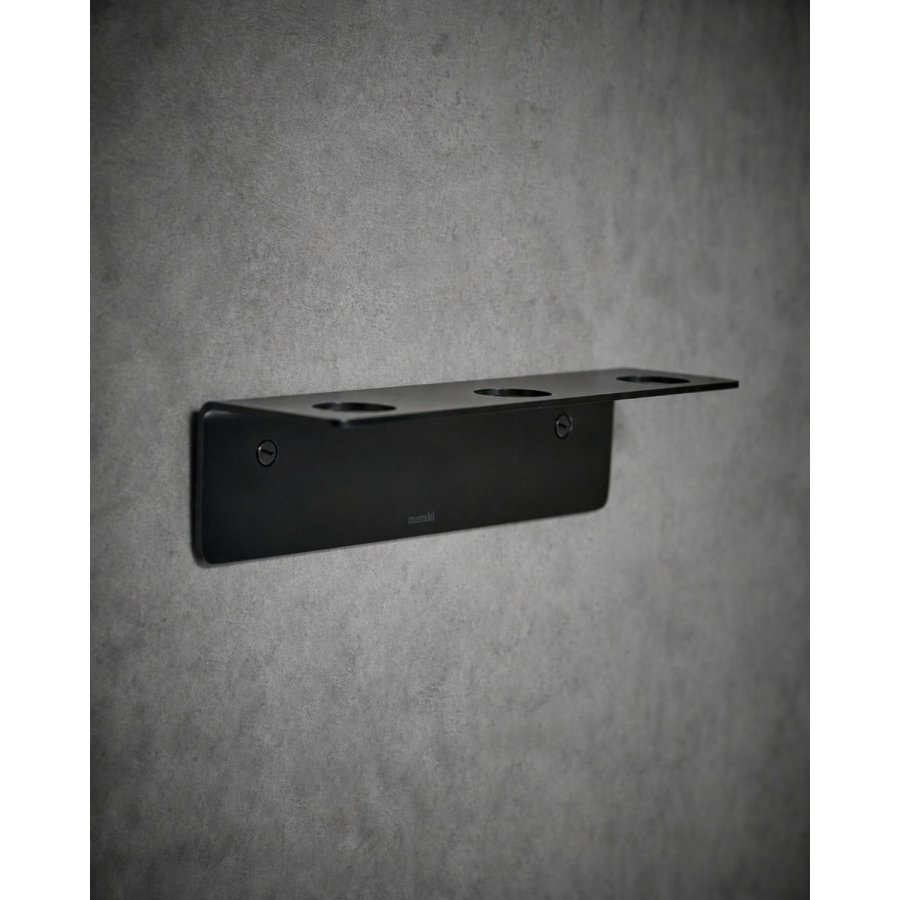 Meraki Seifenhalter f&uuml;r 3 Flaschen, Schwarz