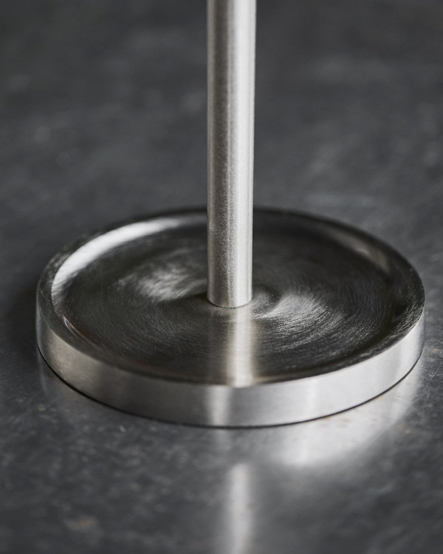 House Doctor Eden K�kkenrulleholder H35,5 cm, B�rstet S�lvfinish