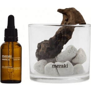 Meraki Lavastone & Wood Duftfrisker, Herbal Calm