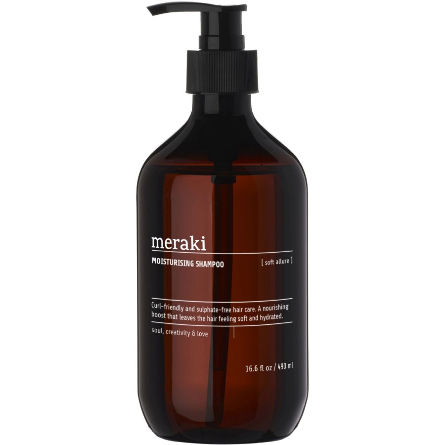 Meraki Moisturising Shampoo 490 ml, Soft Allure