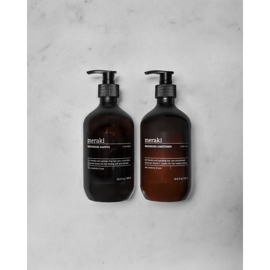 Meraki Moisturising Conditioner 490 ml, Soft Allure