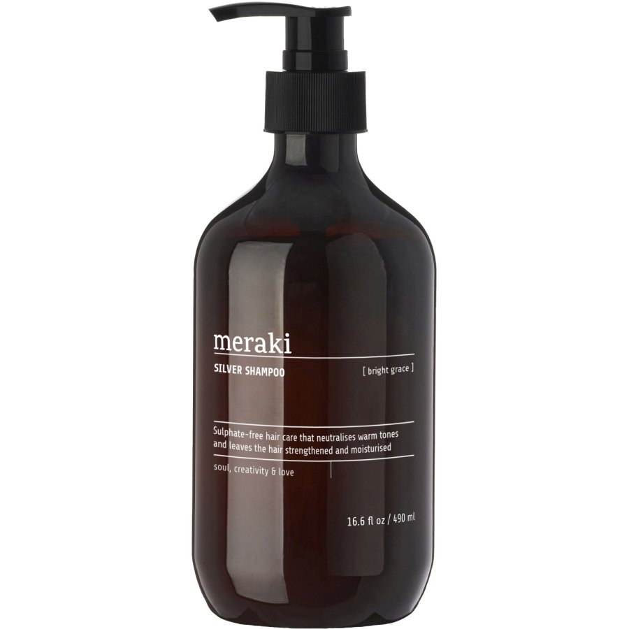 Meraki Silver Shampoo 490 ml, Bright Grace