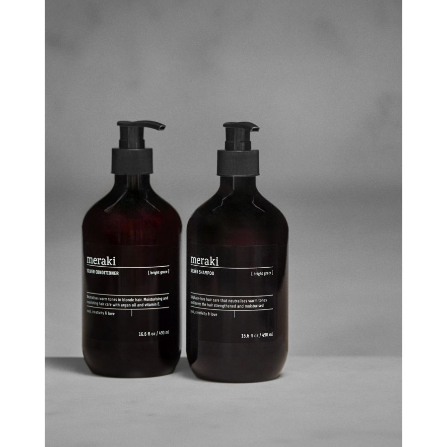 Meraki Silver Shampoo 490 ml, Bright Grace