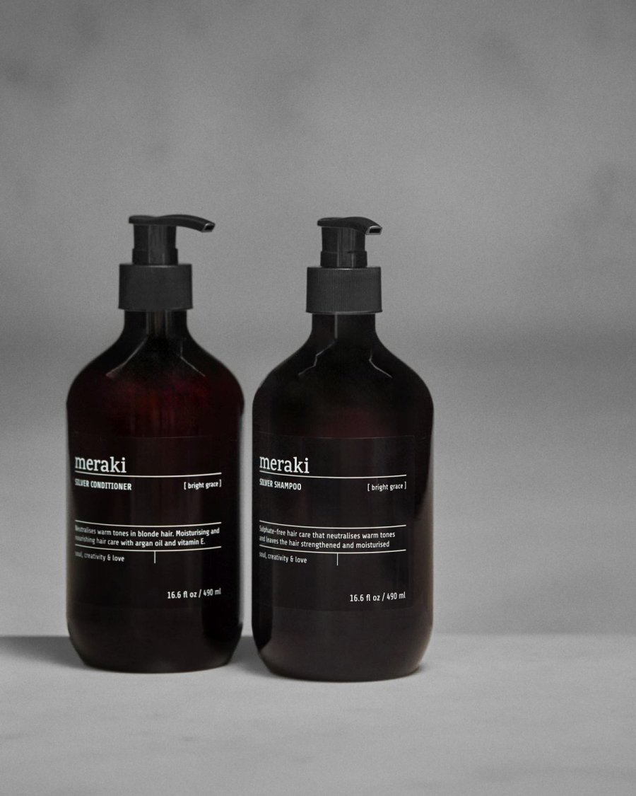 Meraki Silver Shampoo 490 ml, Bright Grace