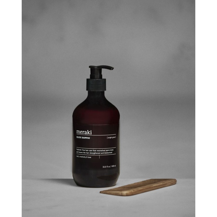 Meraki Silver Shampoo 490 ml, Bright Grace