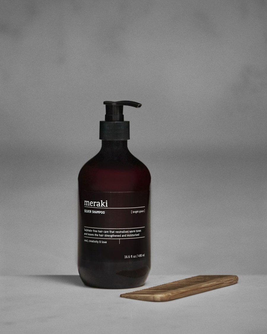 Meraki Silver Shampoo 490 ml, Bright Grace