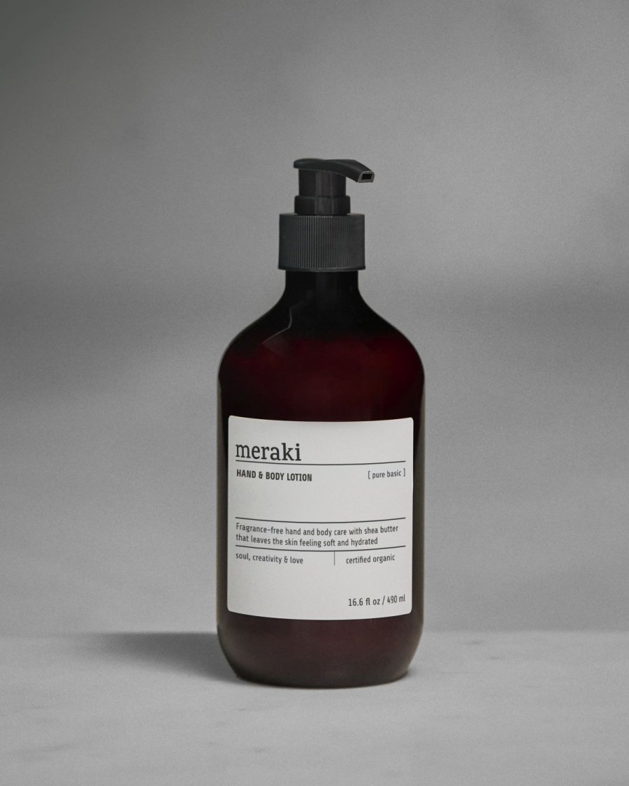Meraki Hand- und Bodylotion 490 ml, Pure Basic