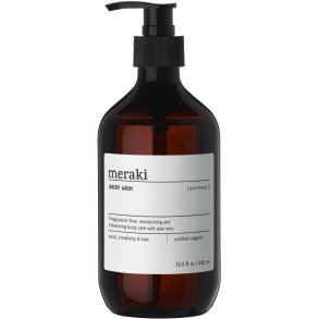 Meraki Body Wash 490 ml, Pure Basic