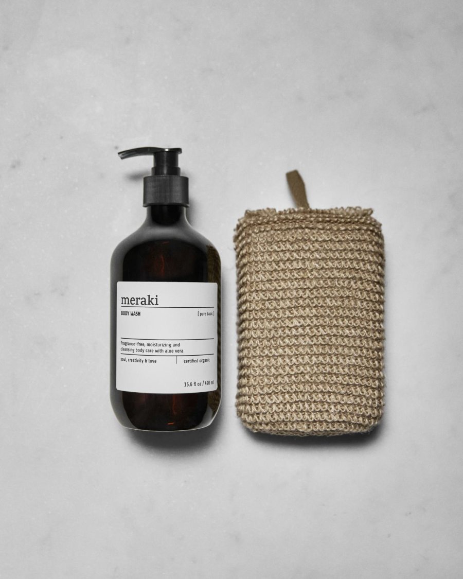 Meraki Body Wash 490 ml, Pure Basic