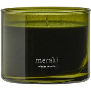 Meraki Duftkerze �10/H7,5 cm, Winter Woods