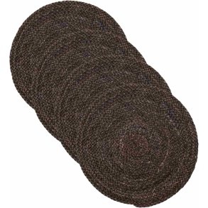 House Doctor Circle D�kkeserviet �38 cm, Chocolate