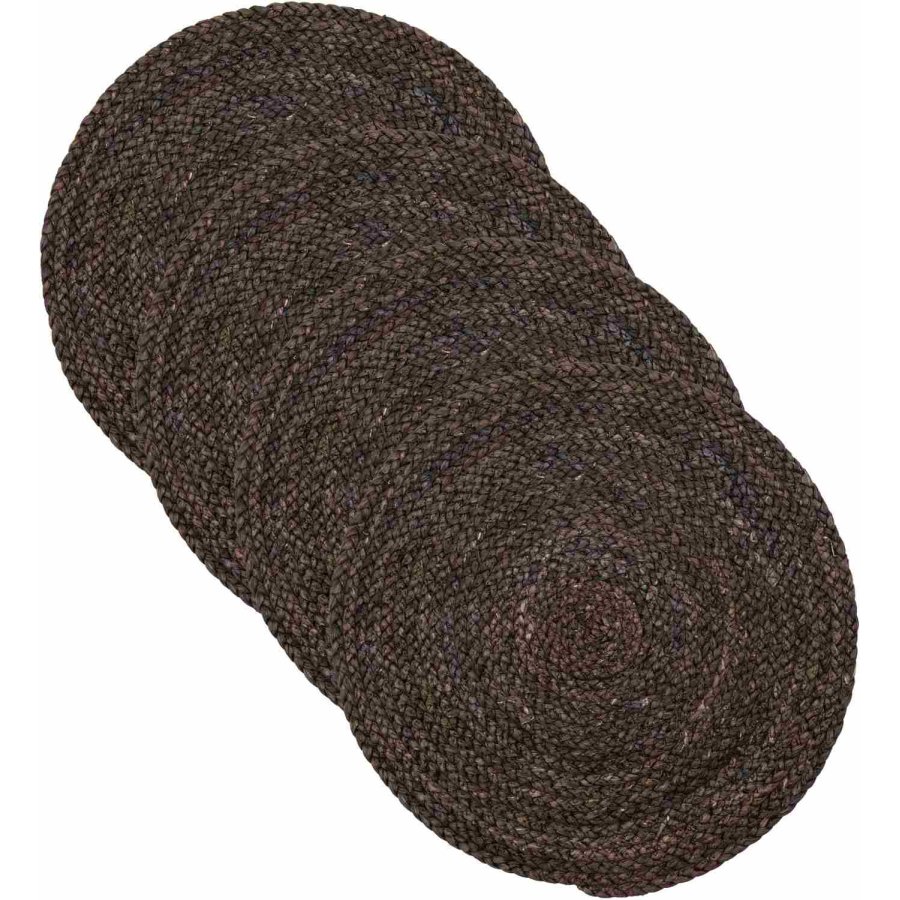 House Doctor Circle D�kkeserviet �38 cm, Chocolate