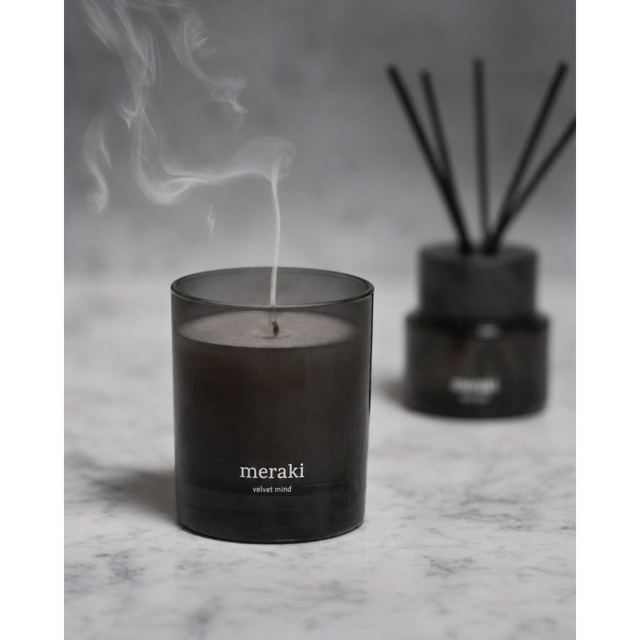 Meraki Duftkerze �8/H9,5 cm, Velvet Mind