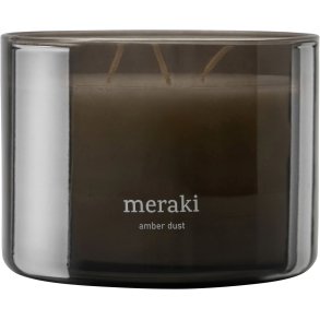 Meraki Duftkerze �10/H7,5 cm, Amber Dust