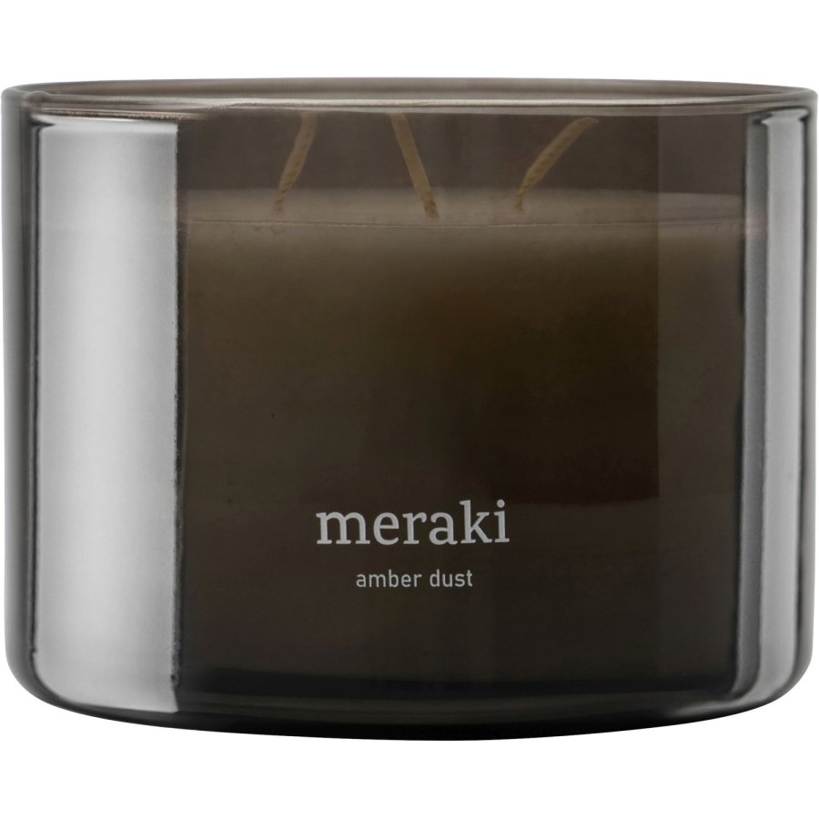 Meraki Duftkerze �10/H7,5 cm, Amber Dust