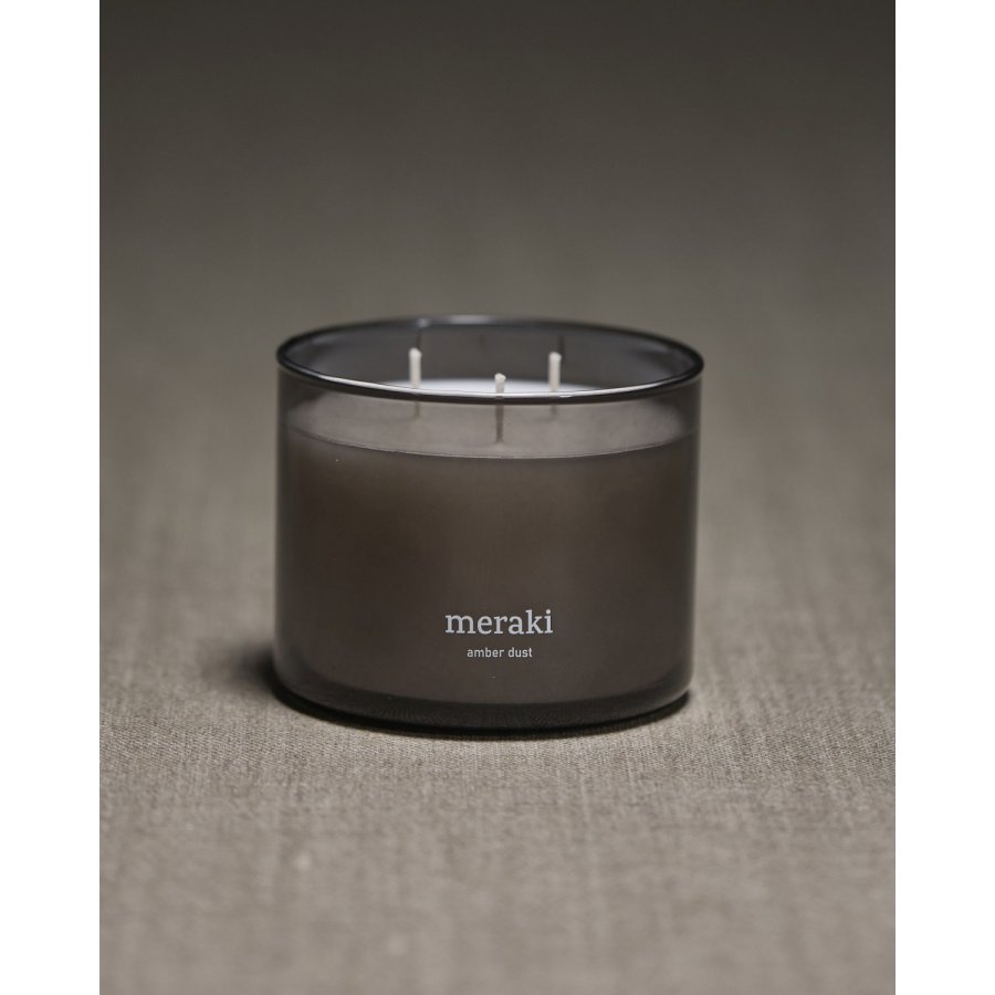 Meraki Duftkerze �10/H7,5 cm, Amber Dust