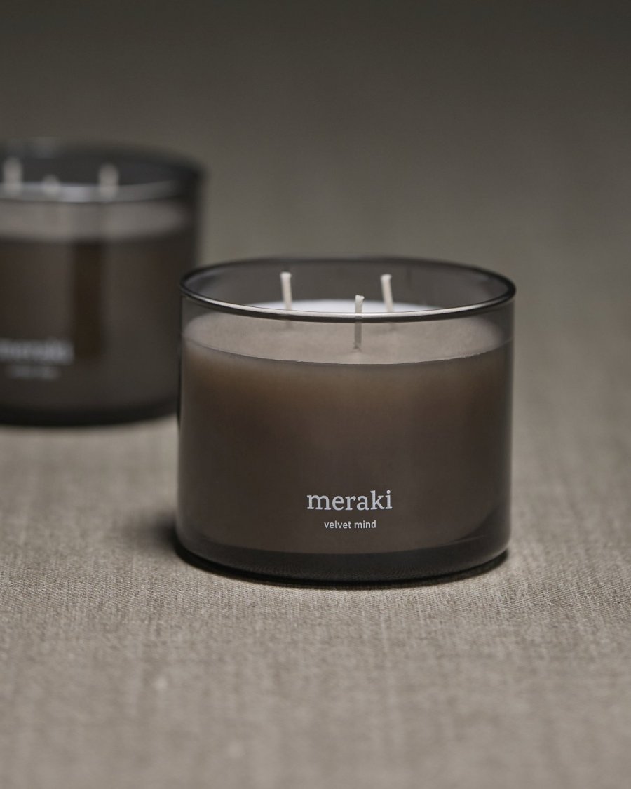 Meraki Duftkerze �10/H7,5 cm, Velvet Mind
