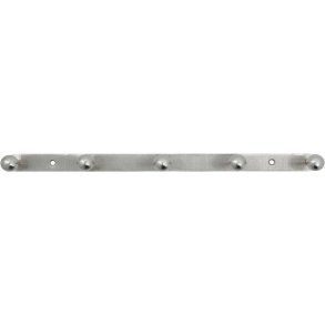 House Doctor Ball Garderobenleiste 35 cm, Silberfarbenes Finish