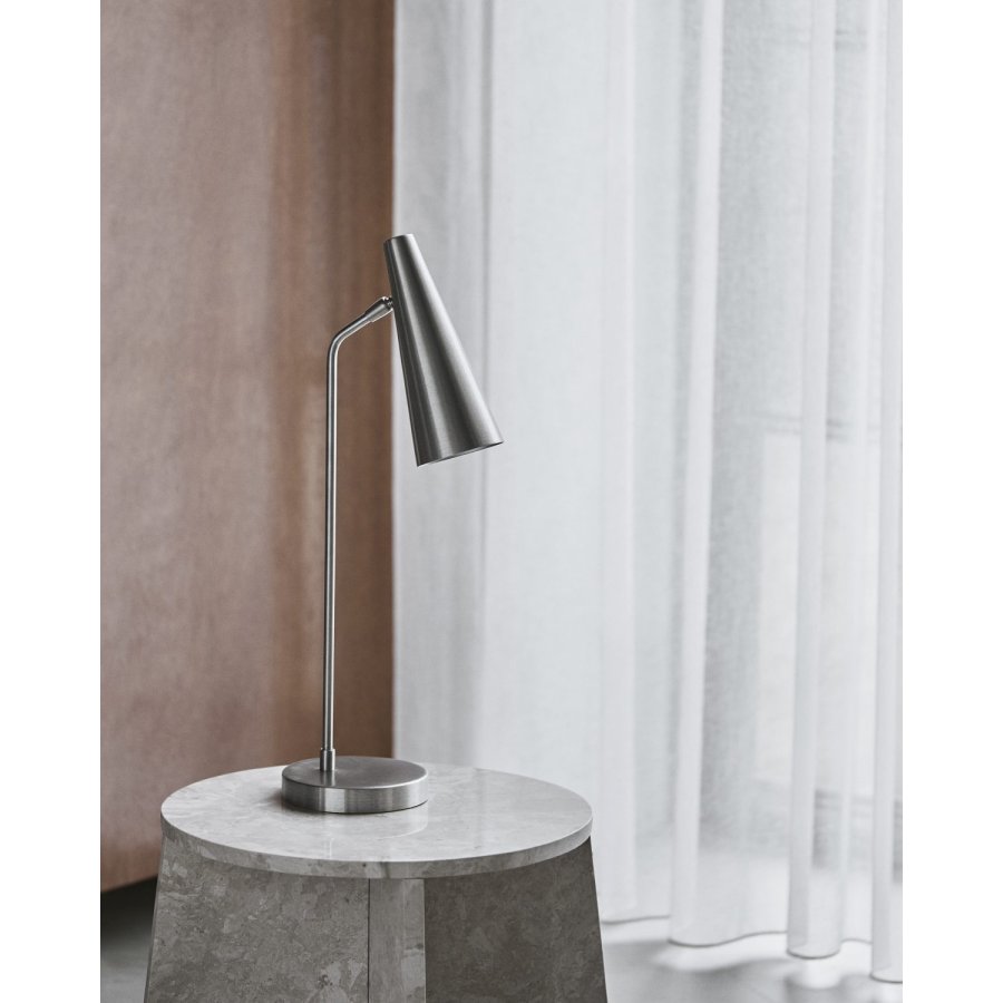 House Doctor Precise Bordlampe H52 cm, S�lvfinish