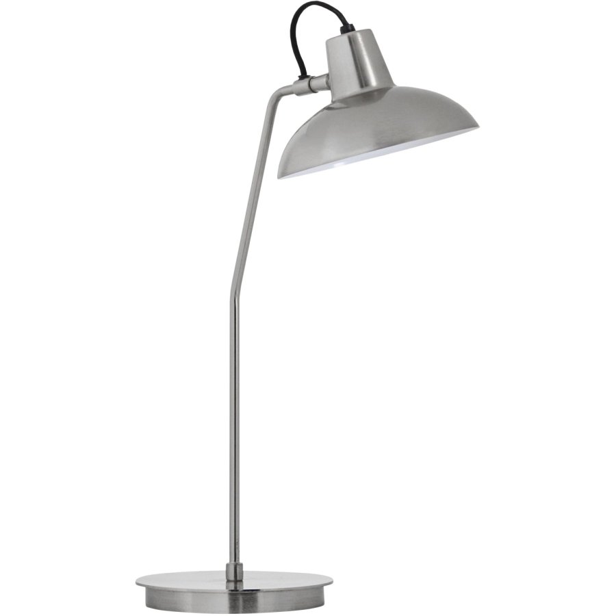 House Doctor Desk Bordlampe H50 cm, B�rstet S�lvfinish