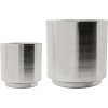 House Doctor Bailey Urtepotte 2 stk, S�lvfinish