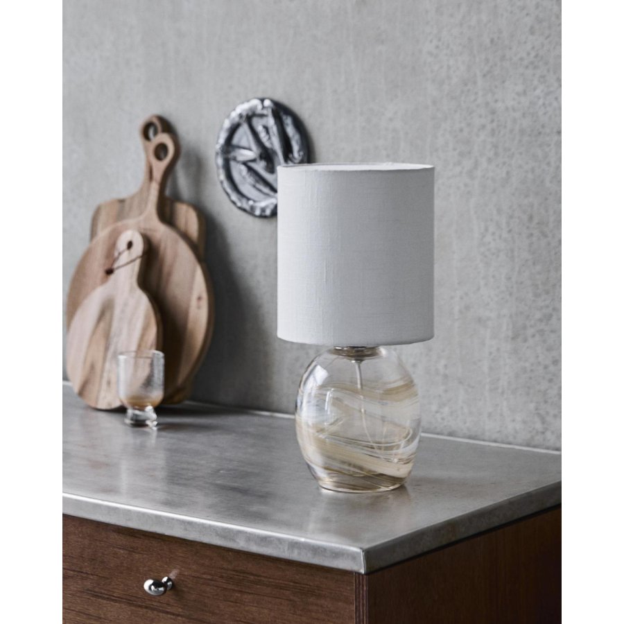 House Doctor Hite Bordlampe H44 cm, Ivory