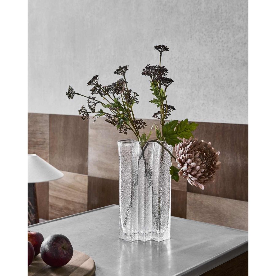 House Doctor Zuri Vase H31 cm, Klar