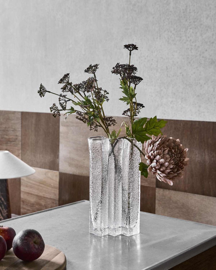 House Doctor Zuri Vase H31 cm, Klar