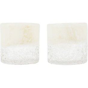 House Doctor Teagan Fyrfadsstage H10 cm, Off-White