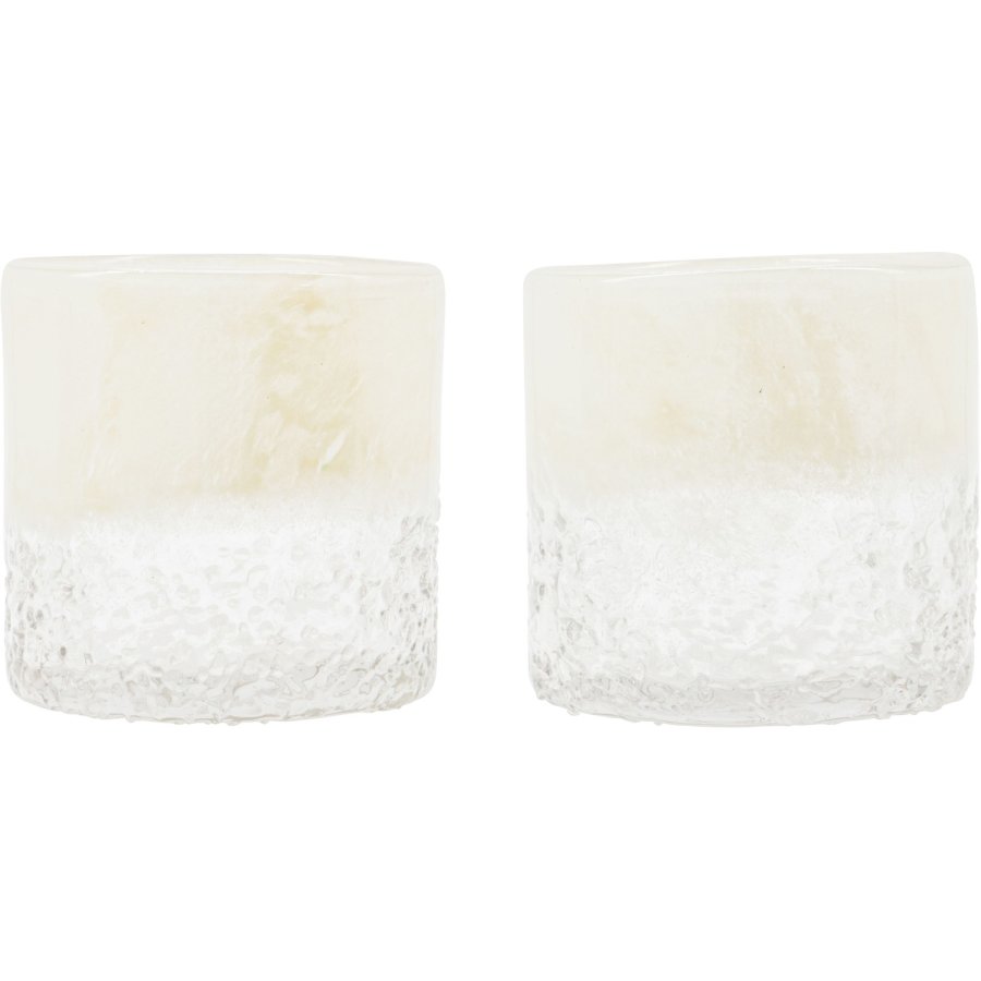 House Doctor Teagan Fyrfadsstage H10 cm, Off-White