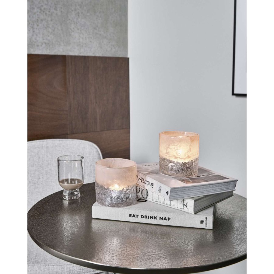 House Doctor Teagan Fyrfadsstage H10 cm, Off-White